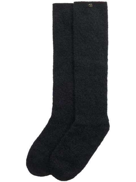 Valentino Garavani VLogo Signature socks - Black - zdjęcie produktu nr 1