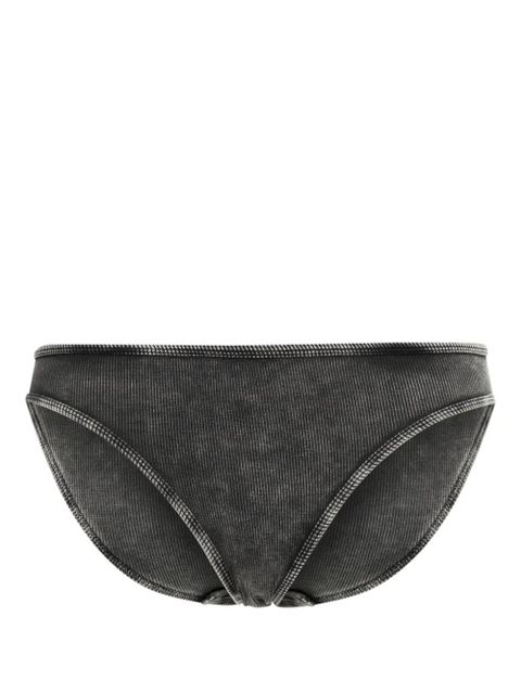 Diesel Ufpn ribbed briefs - Grey - zdjęcie produktu nr 1