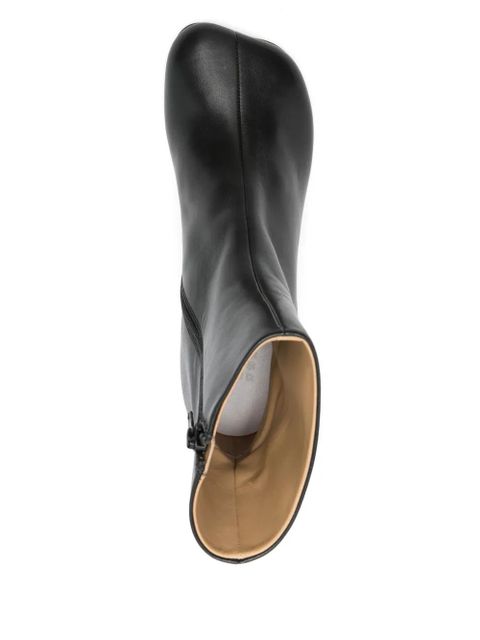 MM6 Maison Margiela 70mm Anatomic ankle boots - Black