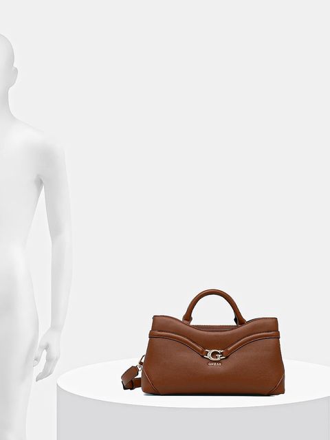 Guess torebka DEA kolor brązowy HWBG79 93060