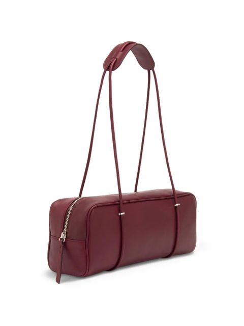 BY FAR Kimberly leather shoulder bag - Red