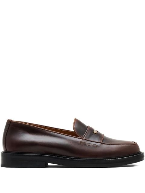 Marc Jacobs leather penny-strap loafers - Brown - zdjęcie produktu nr 1