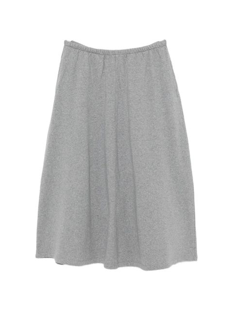 Alexander Wang cotton terry midi skirt - Grey - zdjęcie produktu nr 1