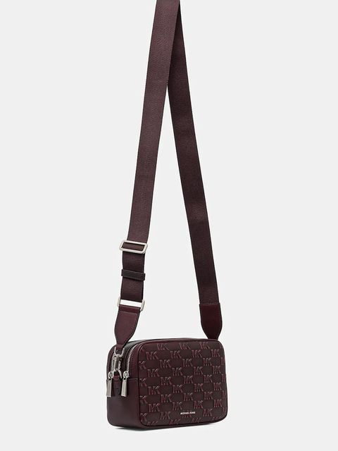 MICHAEL Michael Kors torebka skórzana kolor bordowy 32F5TYTC6L