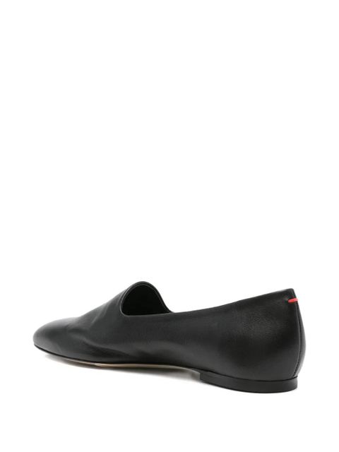 Aeyde Vanna almond-toe loafers - Black - zdjęcie produktu nr 2