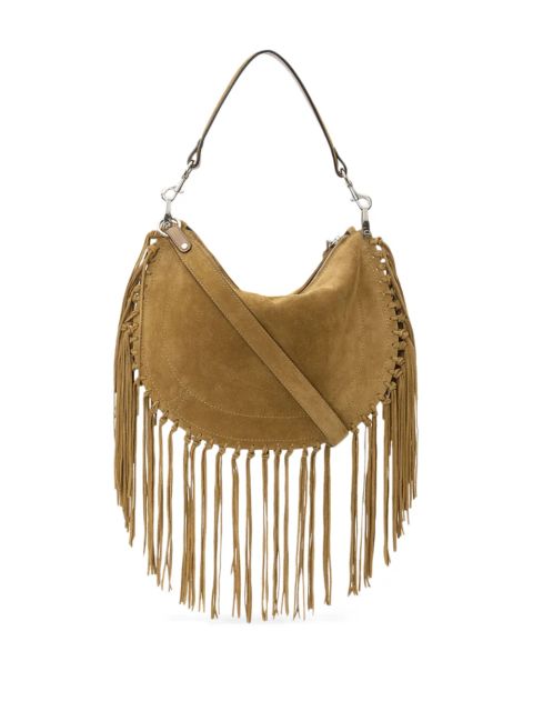 ISABEL MARANT Oskan Soft zipped bag - Brown