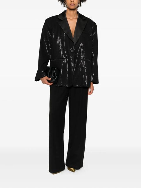 Eleh sequin-embellished jacket - Black