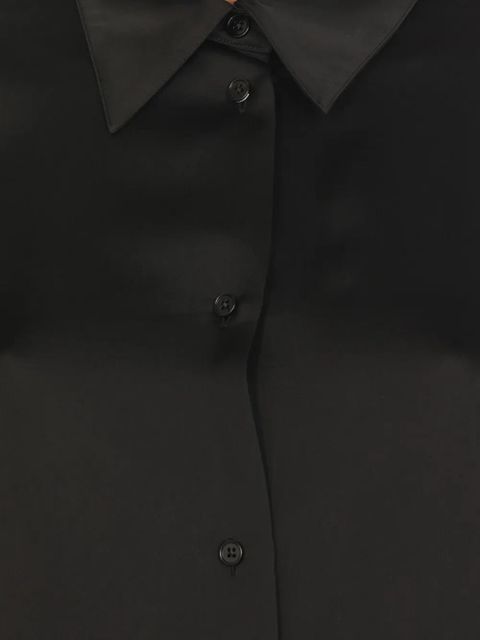 Jil Sander long-sleeved collared shirt - Black