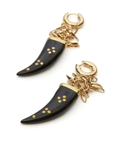 ISABEL MARANT pendant earrings - Black - zdjęcie produktu nr 2