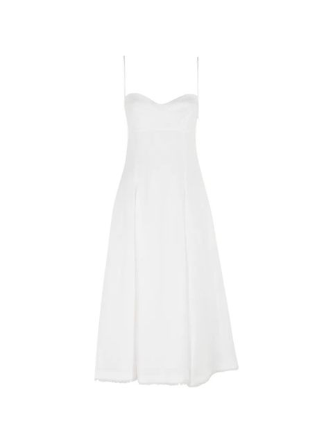 Simkhai pleated camisole midi dress - White - zdjęcie produktu nr 1