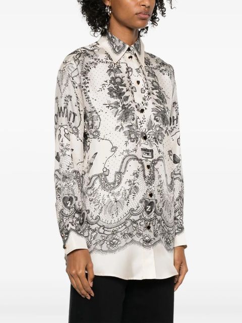 ZIMMERMANN Crush shirt - Neutrals