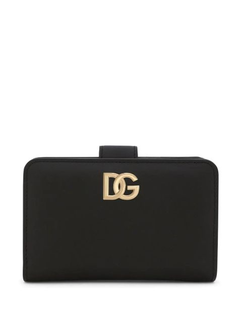 Dolce & Gabbana DG-logo leather wallet - Black - zdjęcie produktu nr 1