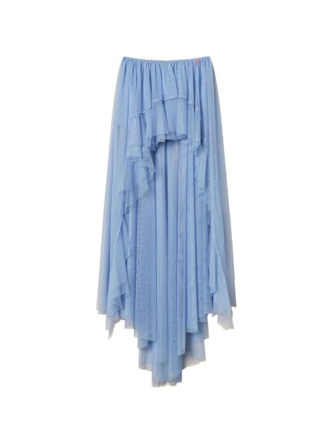 TWINSET x Myfo asymmetric tulle skirt - Blue - zdjęcie produktu nr 1
