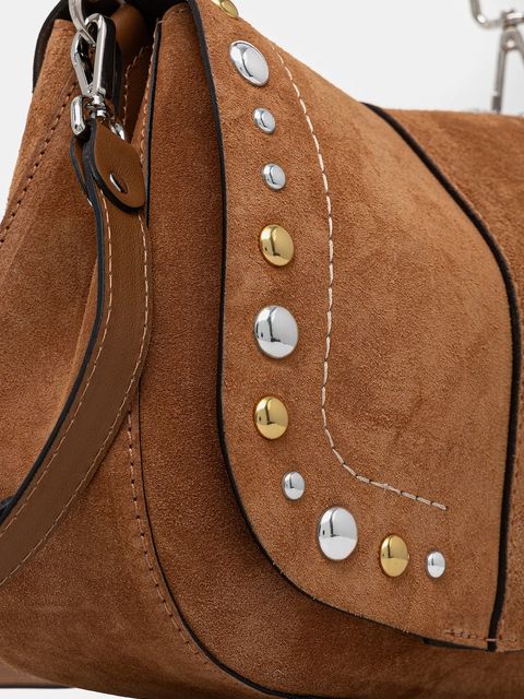 Gianni Chiarini torebka zamszowa HELENA ROUND