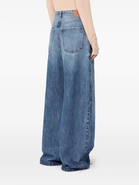 Sportmax Dangri five-pocket oversized jeans - Blue