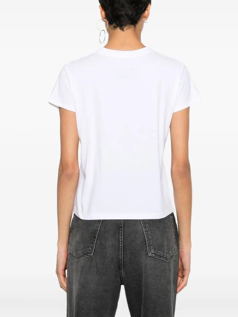 MM6 Maison Margiela numbers-motif cotton T-shirt - White