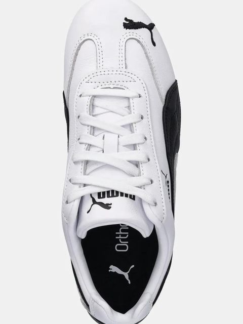 Puma sneakersy skórzane Speedcat LTH damskie kolor biały 401603