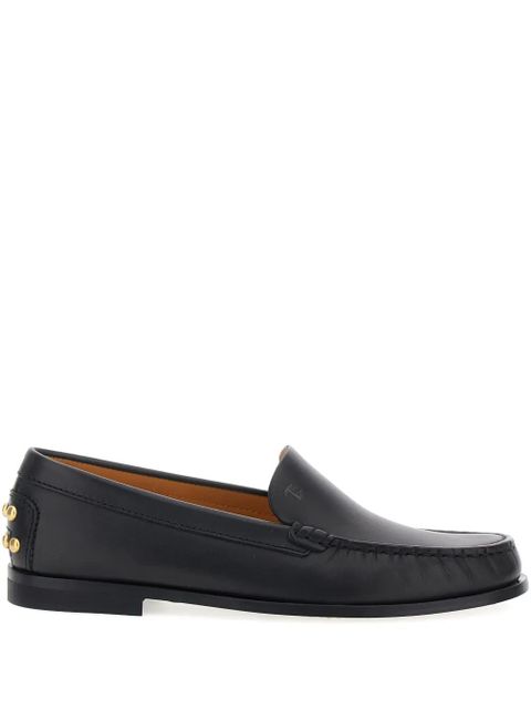 Tod's studded-embellishment loafers - Black - zdjęcie produktu nr 1