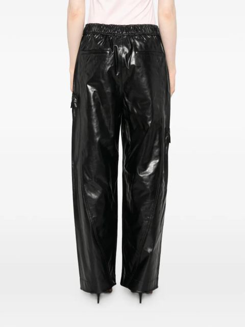 GANNI cargo trousers - Black