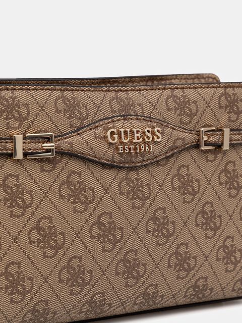 Guess torebka KATYA kolor beżowy HWSG96 52120