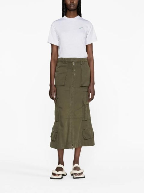 Coperni logo-print cotton T-shirt - Grey - zdjęcie produktu nr 2