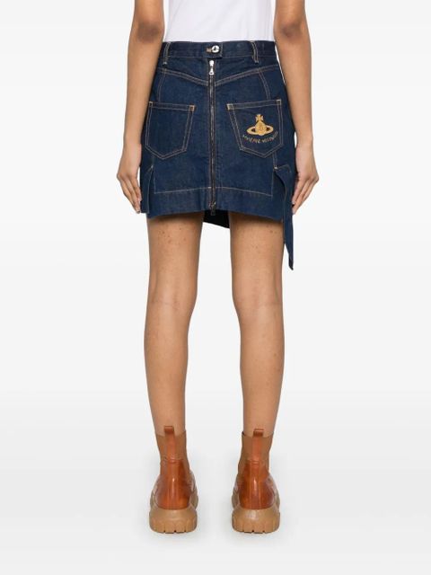 Vivienne Westwood Sailor mini skirt - Blue - zdjęcie produktu nr 2