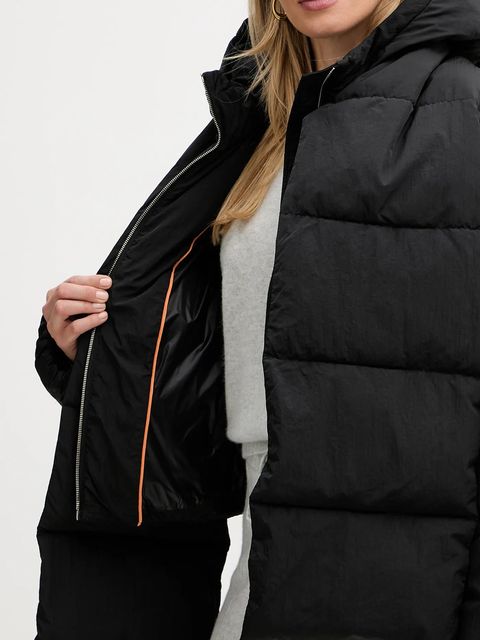 BOSS Orange kurtka kolor czarny zimowa oversize 50548028