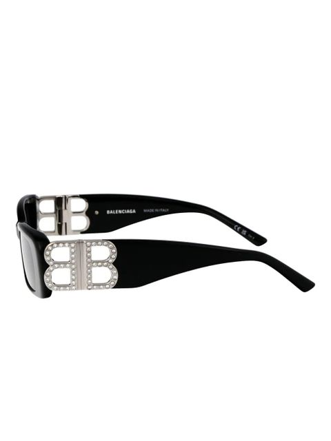 Balenciaga Eyewear Dynasty rectangle-frame sunglasses - Black