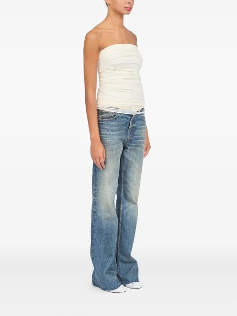 MM6 Maison Margiela layered top - White