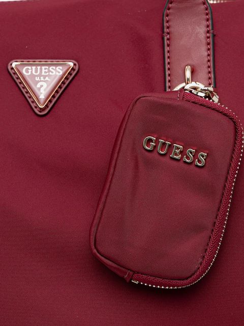 Guess torebka FOLLIE kolor czerwony TWNN96 76017