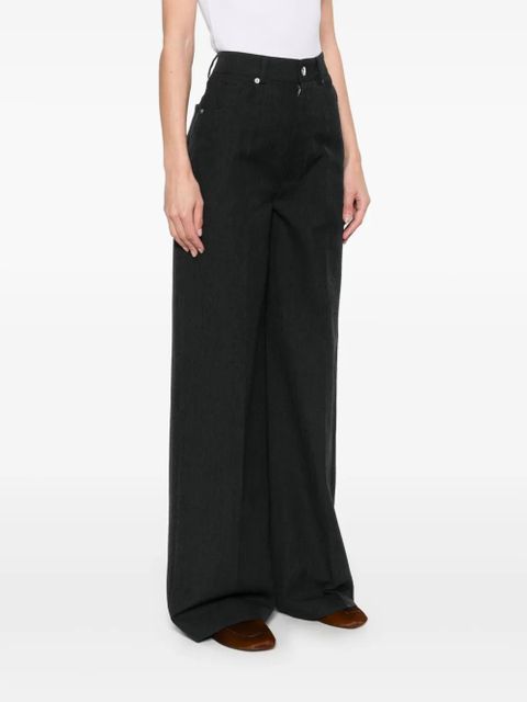 Nanushka wide-leg trousers - Grey