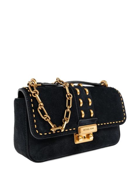 Michael Kors small Tribeca chain embellished tote bag - Black