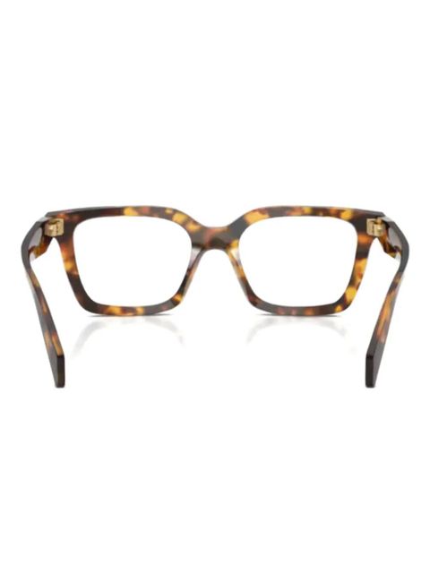 Prada Eyewear square-frame glasses - Brown