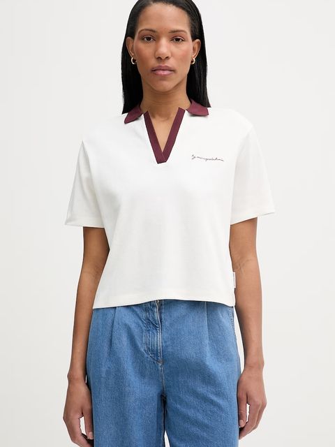 Marc O'Polo polo damskie bawełniane - zdjęcie produktu nr 1