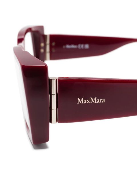 Max Mara Eyewear square-frame glasses - Red