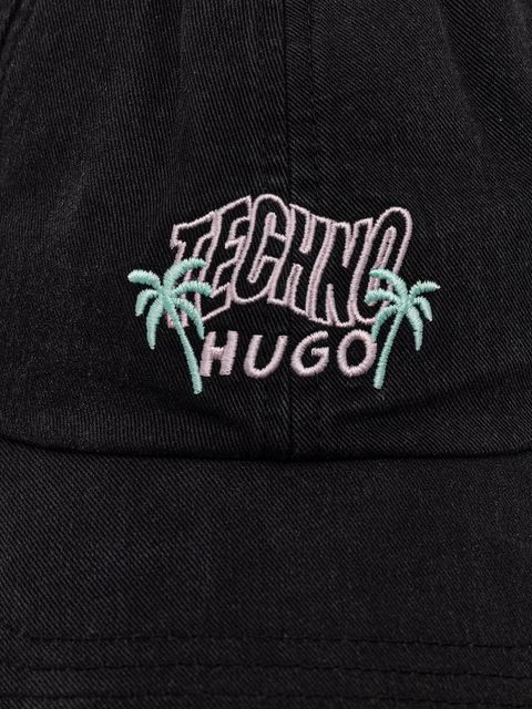 HUGO Blue czapka bejsbolówka damska bawełniana Astryd-EM - zdjęcie produktu nr 1