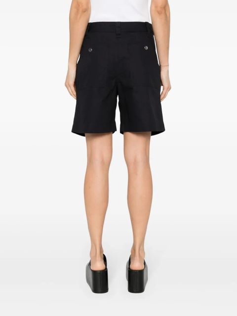 MARANT ÉTOILE Kynan cotton shorts - Black