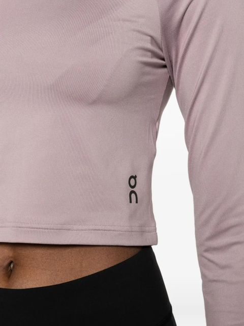 On Running logo-print T-shirt - Pink