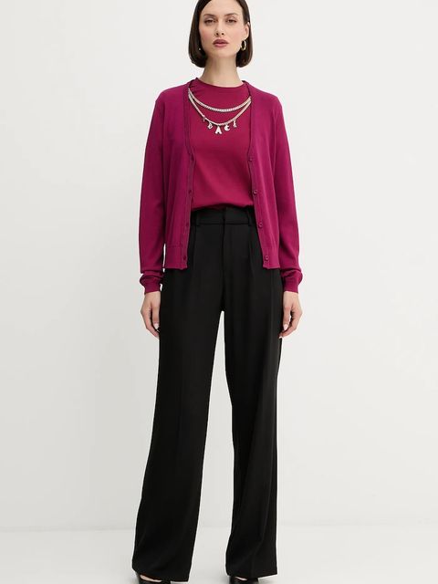 Silvian Heach t-shirt bawełniany BENSOULA damski kolor różowy GPA25130TS