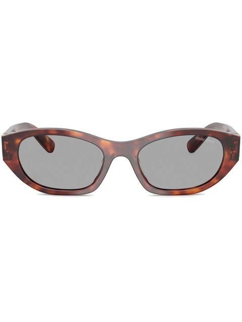 Miu Miu Eyewear tortoiseshell sunglasses - Brown - zdjęcie produktu nr 1