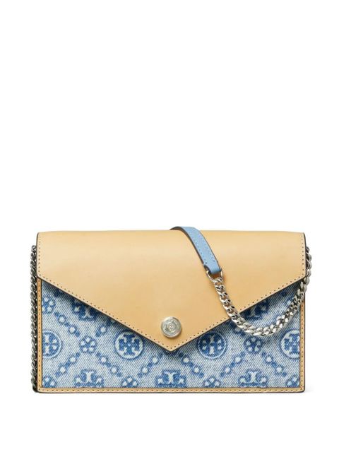 Tory Burch T monogram cross body bag - Blue - zdjęcie produktu nr 1
