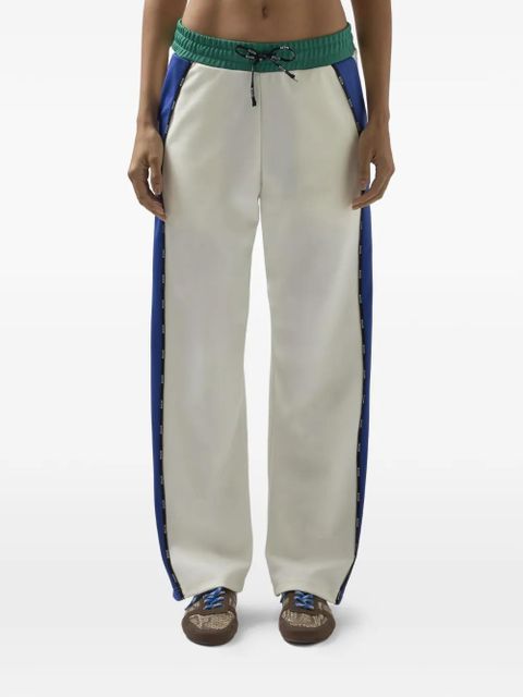 GCDS colour-block-design track pants - White