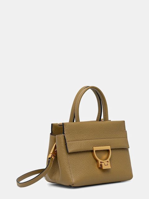 Coccinelle torebka skórzana ARLETTIS kolor zielony E1 MD5 18 02 01 - zdjęcie produktu nr 2