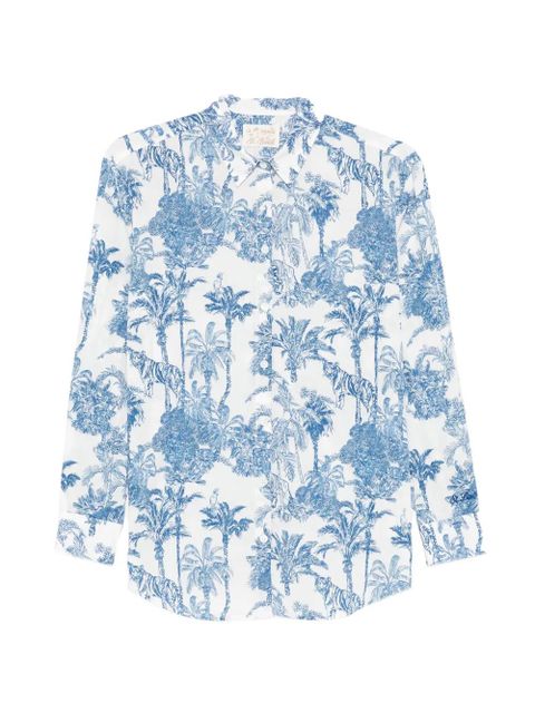 MC2 Saint Barth Brigitte toile de shirt - White - zdjęcie produktu nr 1