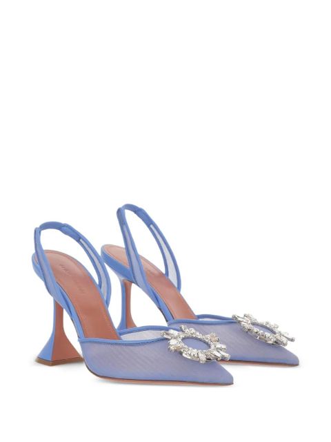 Amina Muaddi Begum pumps - Blue