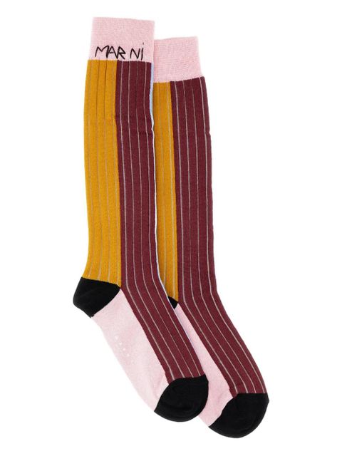 Marni striped socks - Pink - zdjęcie produktu nr 1