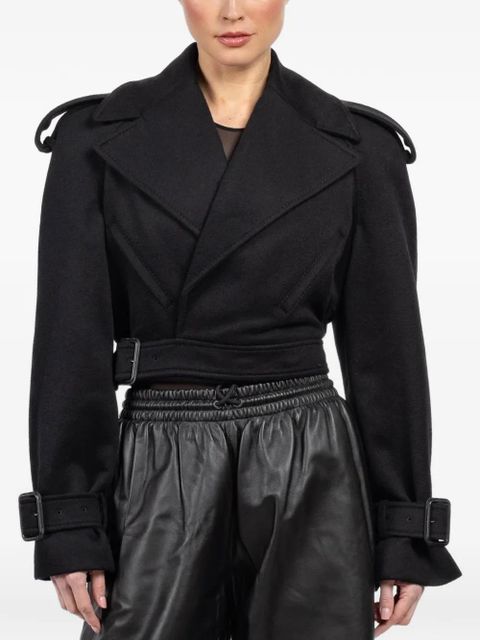 WARDROBE.NYC black cropped jacket - zdjęcie produktu nr 1