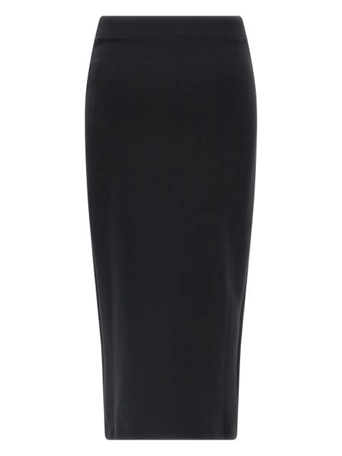 Off-White logo-waistband skirt - Black - zdjęcie produktu nr 2