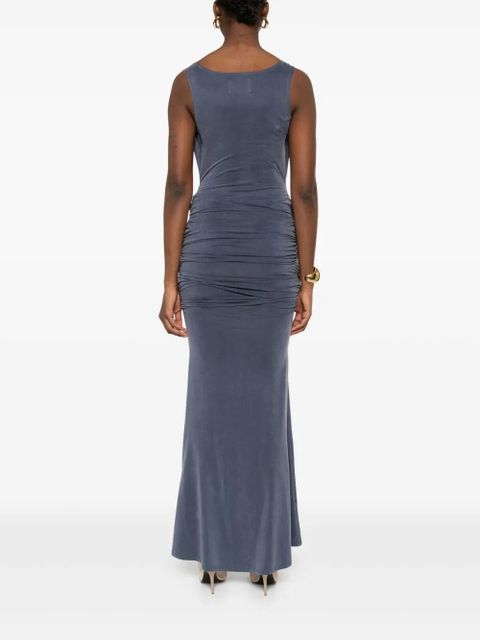 Vivienne Westwood ruched maxi dress - Blue