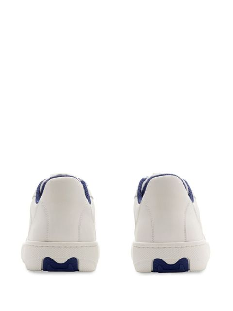 Burberry Box leather sneakers - White